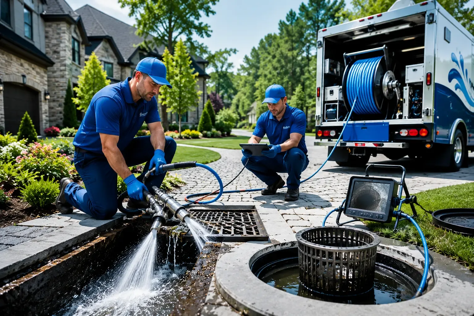 Local outdoor drain cleaning professionals in Bellevue, TX