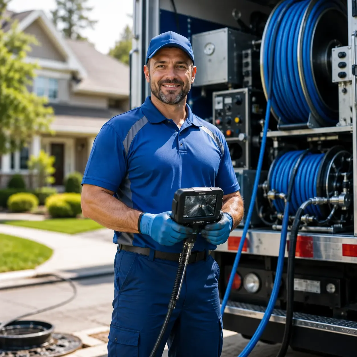 Local outdoor drain cleaning specialists in Bellevue, TX